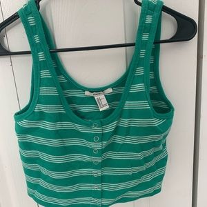 Cropped tank top